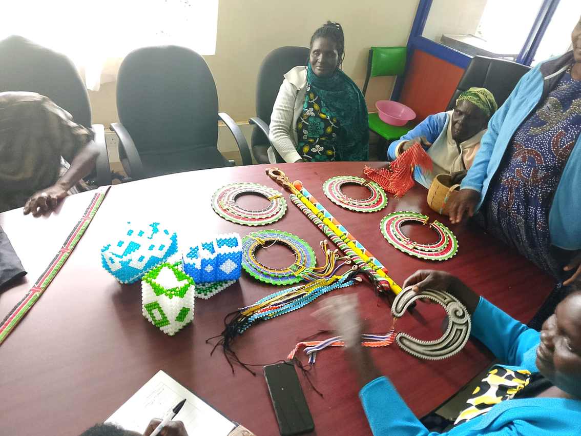 Skills and beadwork training workshop, Klatan Total Orphans Centre, West Pokot Kenya