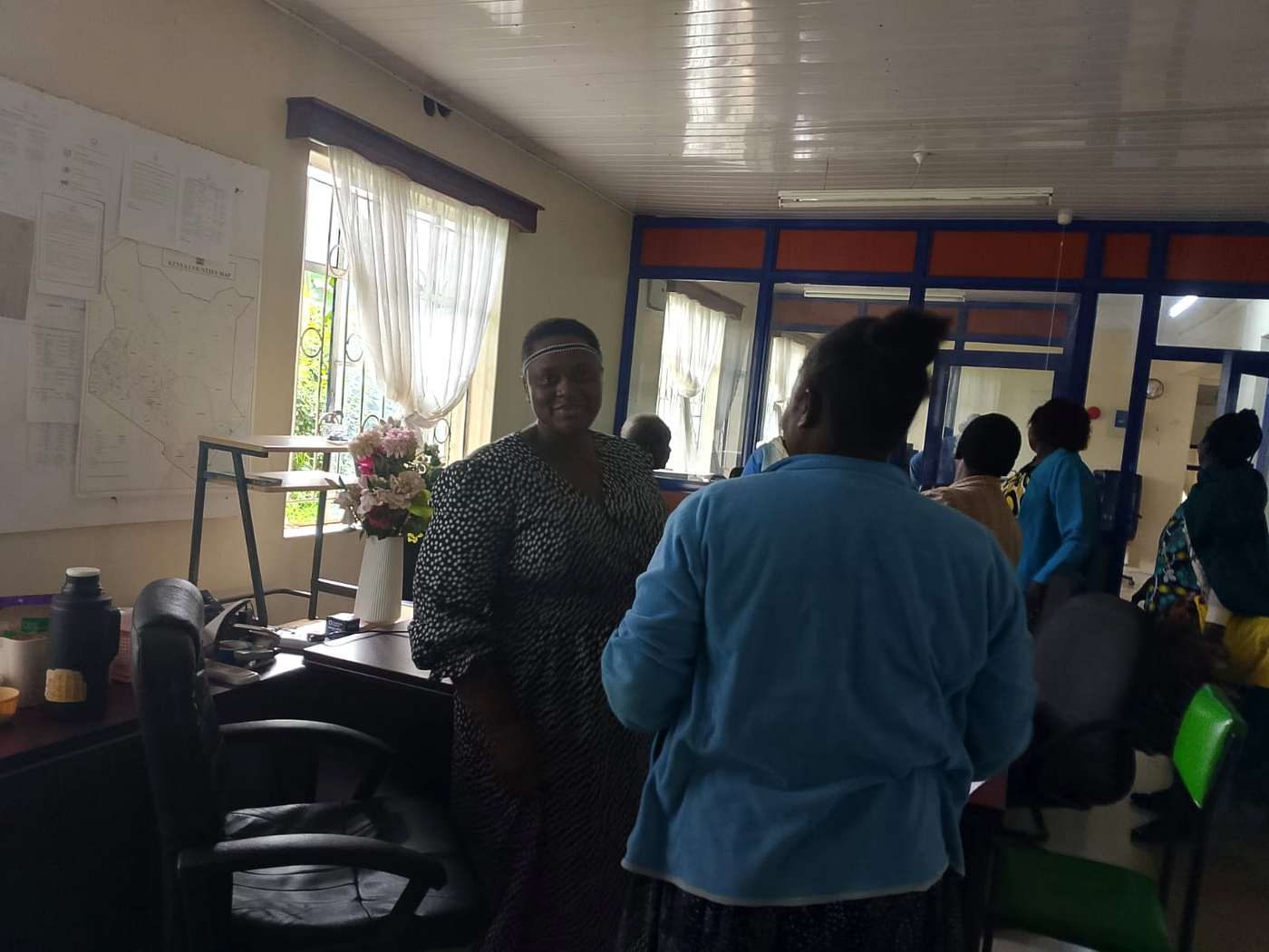Community members at a Klatan training workshop