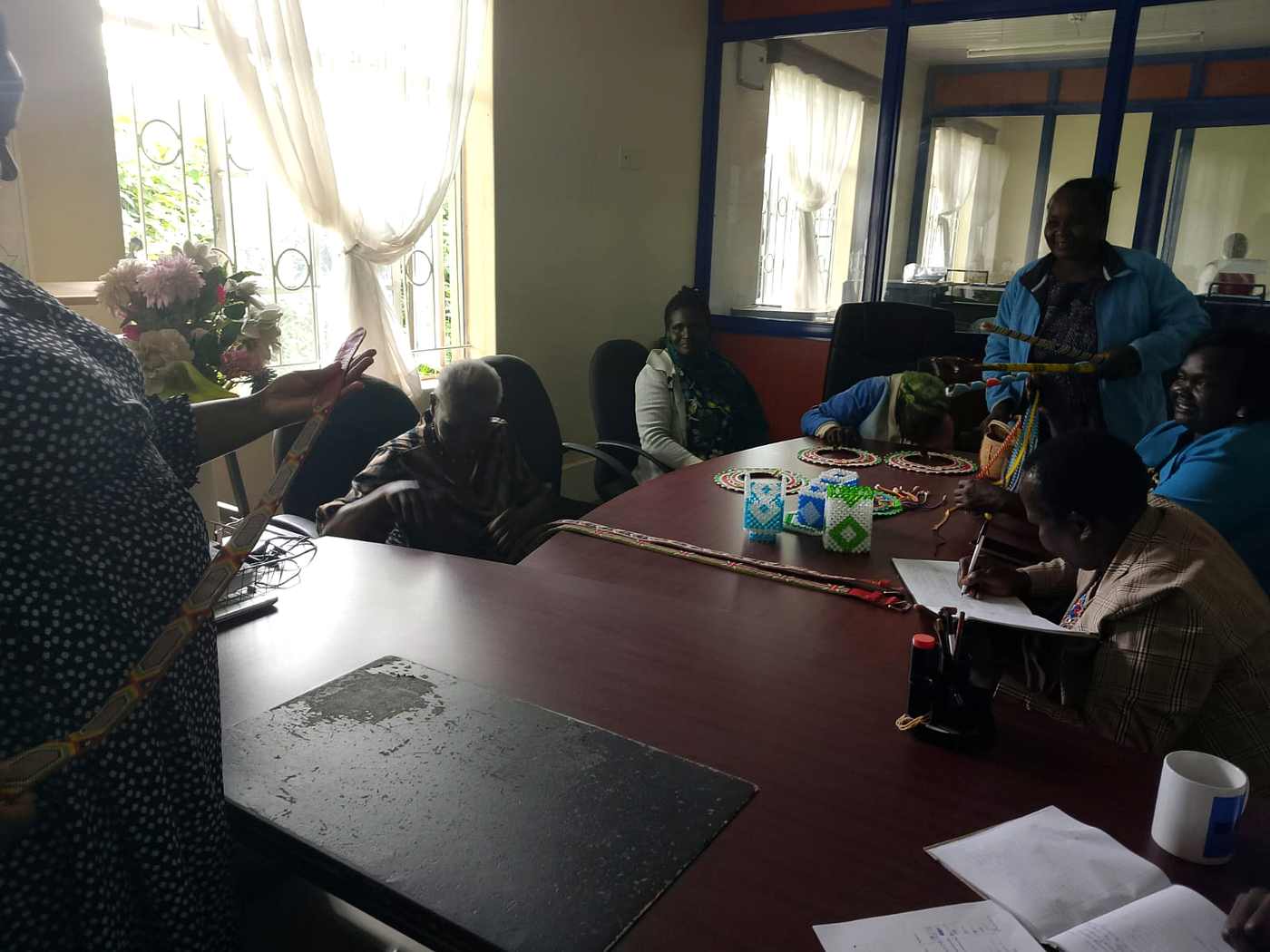 Handicraft training session at Klatan